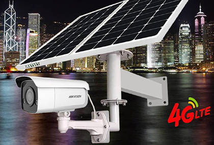 Solar Power CCTV System