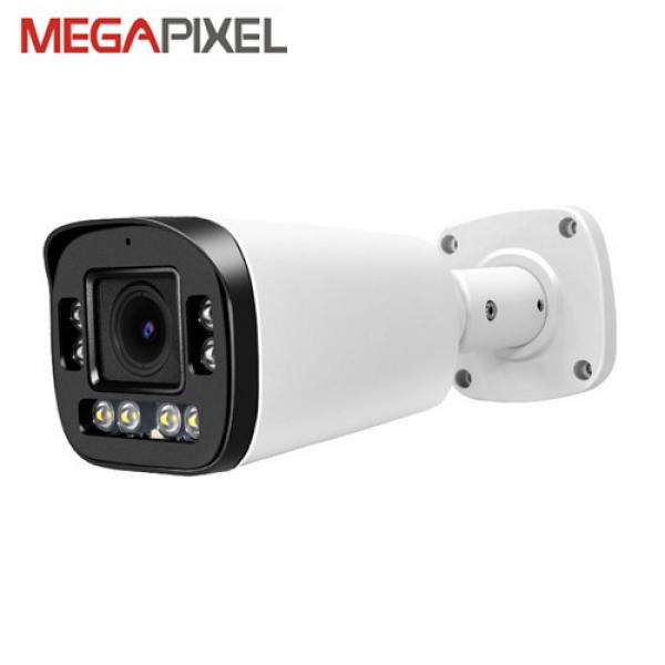 8MP IP/Network Dual Light Full Color Bullet Camera 5X 2.7-13.5mm Motor Lens
