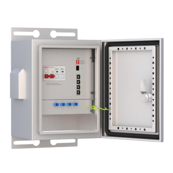  Industrial Outdoor PoE Switch CCTV Power Box