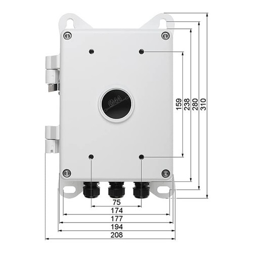Junction box works with Hikvision DS-1674ZJ