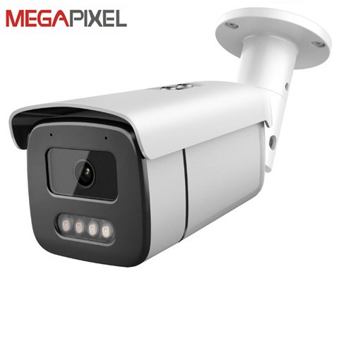 Megapixel 1080P IR waterproof Bullet network camera PoE Mic