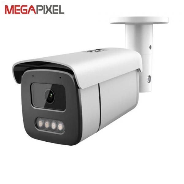 Megapixel 8mp outdoor Ir bullet ip camera two-way audio full color night vision