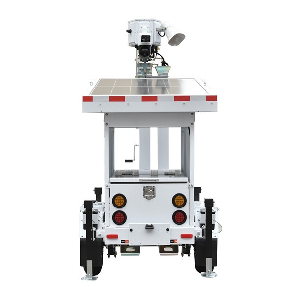 Mobile Surveillance Units Solar Power Rapid deployment CCTV temporary Construction Site